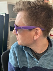 Continuum Purple Sunglasses 